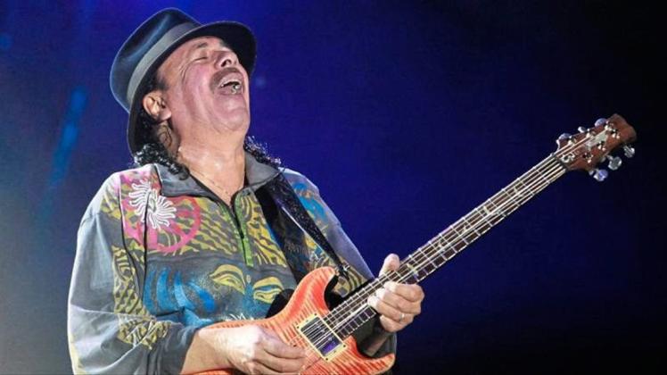 Carlos Santana will Einheit und Harmonie bringen. 