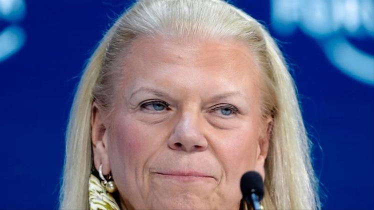 Ginni Rometty nimmt im Januar an einer Podiumsdiskussion auf dem Weltwirtschaftsforum in Davos teil. Die 62-Jährige hat ihren Rücktritt angekündigt. 