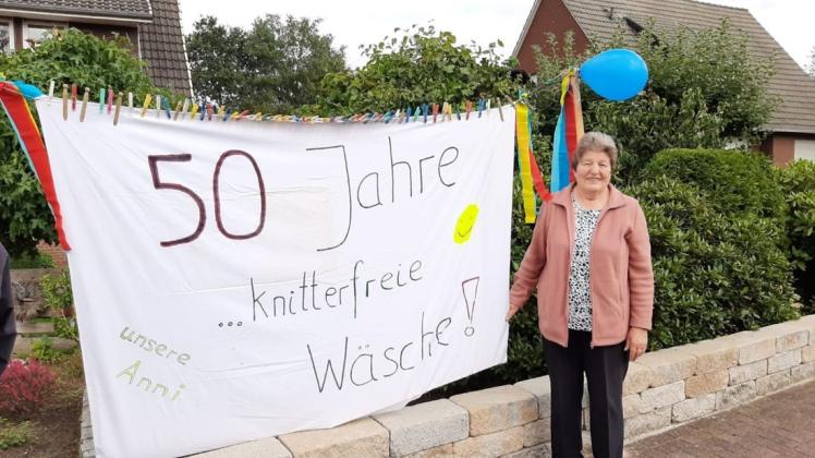 50 Jahre war der Name „Anni Frye“ die Garantie für knitterfreie Wäsche.