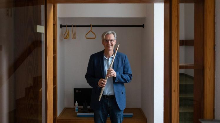 Die Tür zur Musik möchte Frank Hartmann öffnen. Er ist neuer Geschäftsführer der Kreismusikschule Osnabrück.