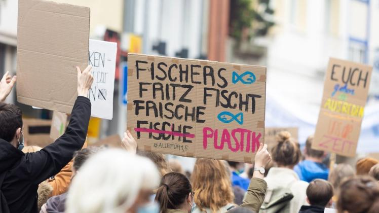 Osnabrücker FFF-Mitglieder beklagen, dass sie immer wieder ins Visier der Polizei gerieten. (Archivfoto)