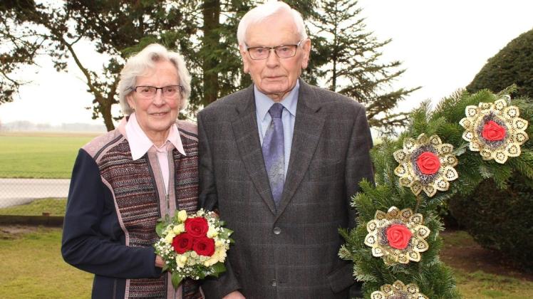 Seit 65 Jahren verheiratet: Bärbel und Albert Tiesing aus Venne.