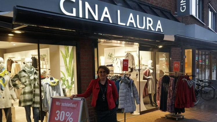 Nach mehr als 20 Jahren schließt die Modeboutique Gina Laura in Meppen. Filialleiterin Olga Rjasanzew und ihr Team blicken dennoch auf eine schöne Zeit in der Innenstadt zurück.