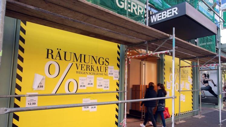 Gerry Weber schließt 120 Läden in Deutschland.
