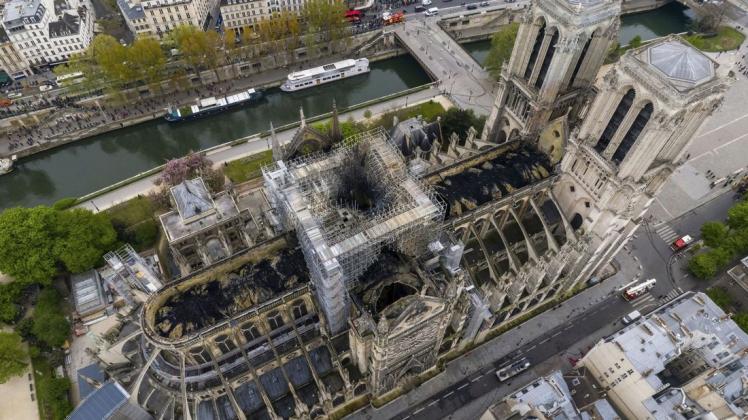 Knapp eine Milliarde Euro sind bereits für den Wiederaufbau von Notre-Dame gespendet worden. Foto: dpa/Gigarama.Ru/Gigarama.ru