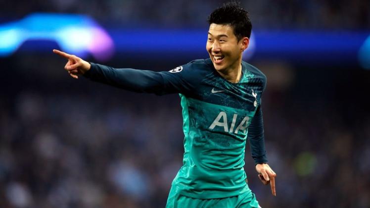 Steht mit den Tottenham Hotspurs im Champions League-Halbfinale: Der Ex-HSVer Heung-Min Son. 