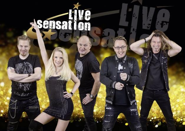 Partyklassiker, aktuelle Hits, Schlager, Rock & Pop stehen bei Live Sensation auf dem Programm. 