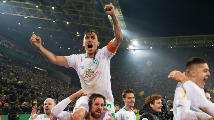 dk-Kolumnist Tino Polster hofft, dass Max Kruse auch künftig für Werder jubelt. Foto: dpa/Bernd Thissen