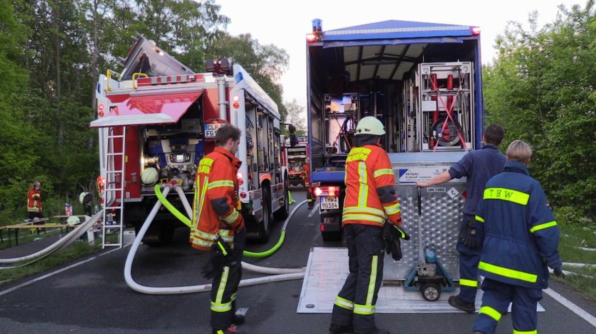 Feuerwehr Großeinsatz in Esterwegen Darauf ist NOZ