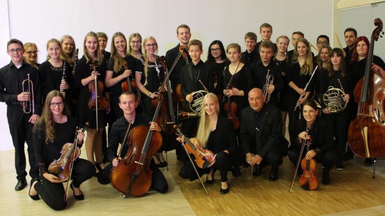 Das Jugendsinfonieorchester spielt am Samstag in Stuhr-Varrel. Foto: Uwe Wegert