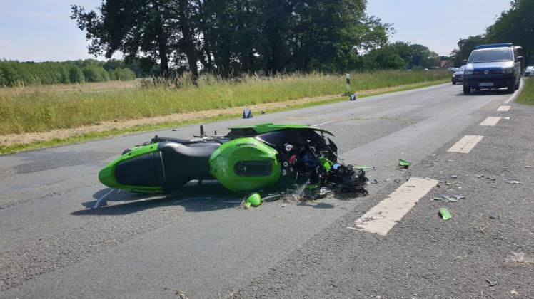 In Haren ereignete sich am Samstagnachmittag ein schwerer Verkehrsunfall. Foto: Torsten Albrecht