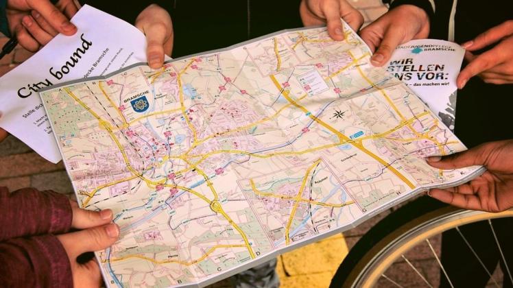 Ein "City Bound" – eine Art Stadtrallye – für junge Leute will die Bramscher Stadtjugendpflege entwickeln. Foto: Stadtjugendpflege