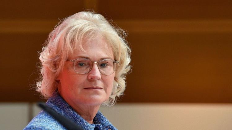 Neue Justizministerin in Berlin:  Christine Lambrecht löst zum 1. Juli Katarina Barley ab. Foto:AFP