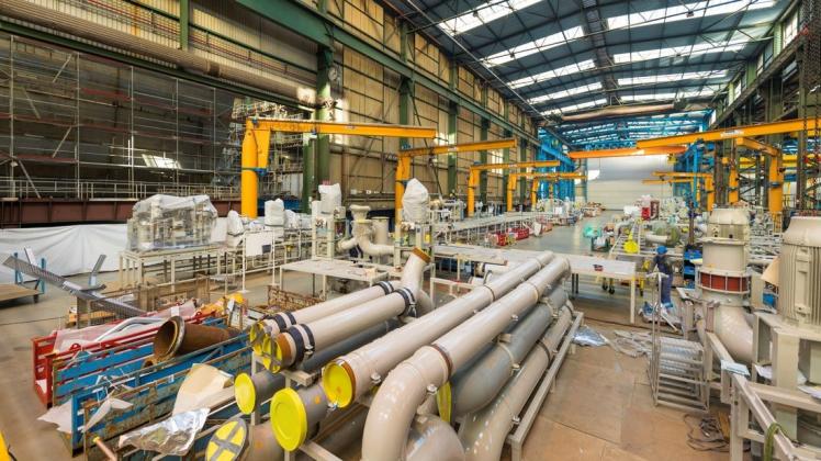 Zusätzliche Kapazitäten werden ebenfalls im Rohrzentrum der Meyer Werft in Papenburg entstehen. 