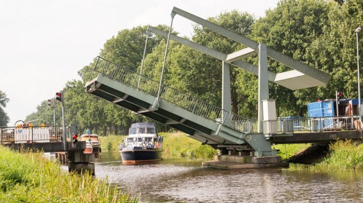 Der Haren-Rütenbrock-Kanal ist in diesen Tagen für die Schifffahrt nur zu bestimmten Zeiten nutzbar. Archivfoto: Tobias Böckermann
