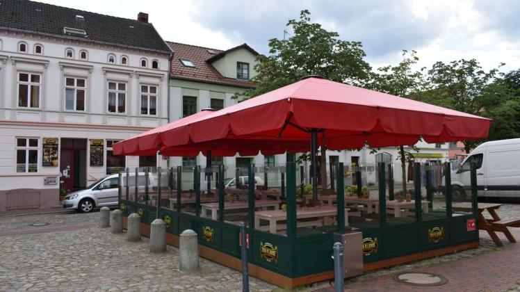 Erst im August vergangenen Jahres wurde die Außenterrasse eröffnet. Erst im August vergangenen Jahres wurde die Außenterrasse eröffnet.