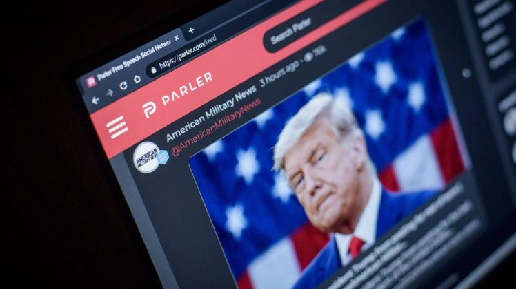 Alternativen wie die Netzwerke Parler oder Gettr stehen besonders bei Anhängern von Donald Trump hoch im Kurs.