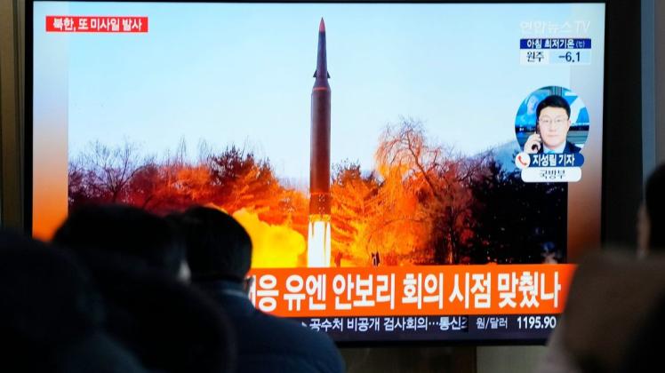 Nordkorea hat erneut eine Rakete in Richtung offenes Meer abgefeuert.