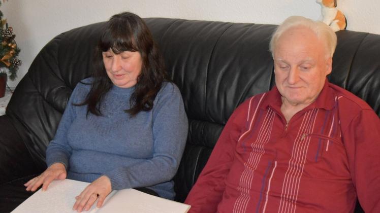 Das Ehepaar Gabriela und Wolf-Hagen Etter kümmert sich auch unter schwierigen Bedingungen
um die Belange für Blinde und Sehbehinderte in der Regionalgruppe Hagenow.
