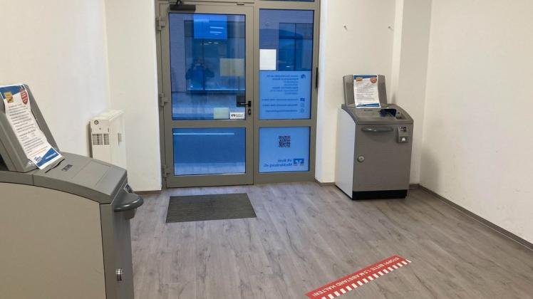 Kontoauszüge ausdrucken und Überweisungen machen war einmal: der Drucker und das SB-Terminal in Warin wurden am 31. Dezember 2021 abgeschaltet