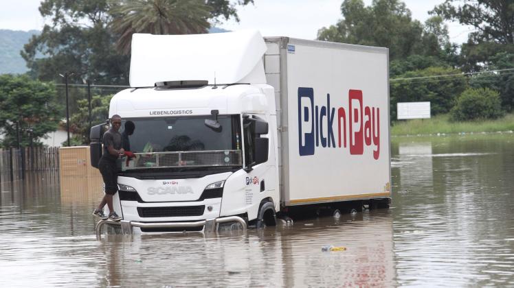 Überschwemmungen in Südafrika