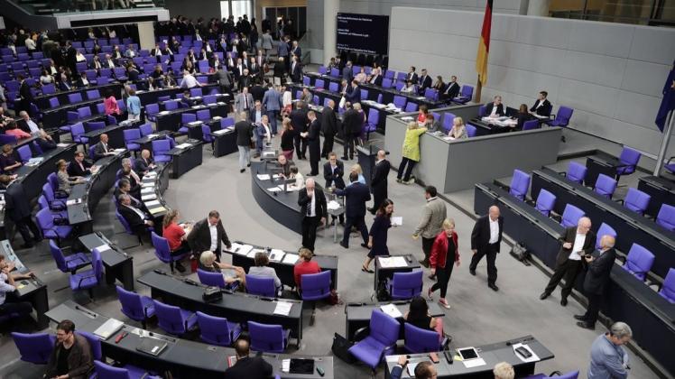 Die AfD ist 2017 erstmals in den Bundestag eingezogen.Foto: Michael Kappeler/dpa