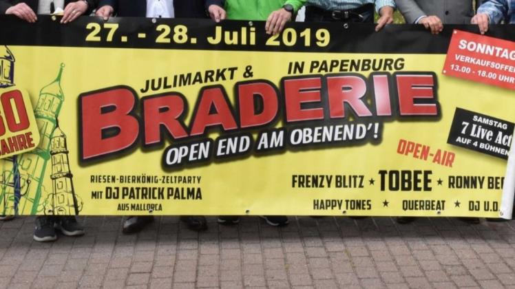Die Braderie 2019 in Bad Papenburg war es nicht, die Bini Pötter die Laune verhagelt hat. Symbolfoto: Hermann-Josef Tangen