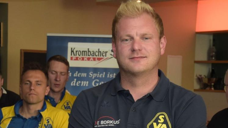 Steht im Mittelpunkt einer TV-Dokumentation: Bastian Fuhrken, Leiter Leistungsfußball des SV Atlas Delmenhorst. Foto: Rolf Tobis