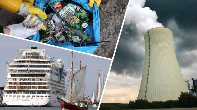Müllvermeidung, erneuerbare Energien oder Kohlendioxidausstoß von Kreuzfahrtschiffen könnten Themen für einen Umweltausschuss sein. Doch die Neugründung dieses Gremiums lehnt die Bürgerschaft ab.