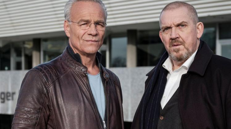"Tatort" heute: "Kein Mitleid, keine Gnade" mit Klaus J. Behrendt und Dietmar Bär. Foto: WDR/Thomas Kost