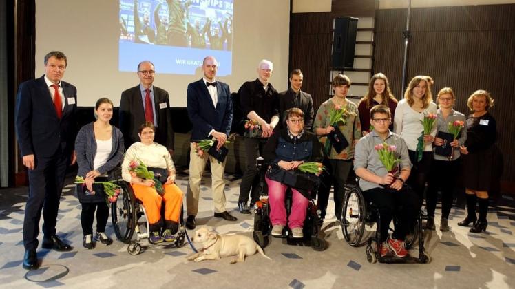 Auch Ehrungen enthielt der Jahresempfang des Verbandes für  Behinderten- und Rehabilitationssport MV.