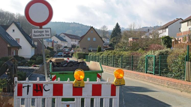 Für rund 1,4 Millionen Euro werden die beiden Straßen „Am Wiesenbach“ und „Blumental“ im Stadtteil Oesede komplett saniert. Foto: Stadt Georgsmarienhütte/ Niklas Otten