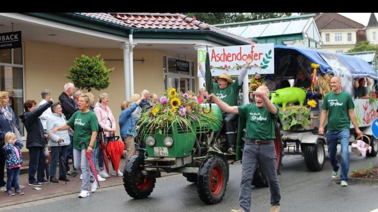 Die Bad Rothenfelder Schützen organisieren das Heimatfest mit Festumzug. Für 2020 soll noch am Programm gefeilt werden. Foto/Archiv: Petra Ropers