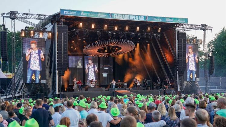 Im Sommer 2019 ging das 1. Emsland Open Air unter anderem mit Pur in Meppen über die Bühne. Foto: Werner Scholz