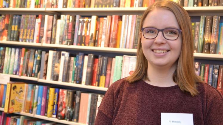 Nina Hansen ist für ihre Ausbildung von Buxtehude nach Delmenhorst gezogen. Foto: Laura Nowak Nina Hansen ist für ihre Ausbildung von Buxtehude nach Delmenhorst gezogen. Foto: Laura Nowak
