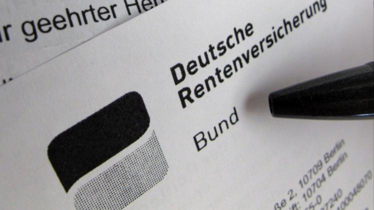 Renteninformation der Deutschen Rentenversicherung. Foto: Franz-Peter Tschauner/dpa