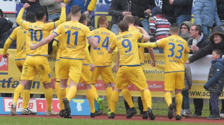 Der SV Atlas Delmenhorst hat die Lizenz für Regionalliga und Oberliga beantragt. Foto: Rolf Tobis Der SV Atlas Delmenhorst hat die Lizenz für Regionalliga und Oberliga beantragt. Foto: Rolf Tobis