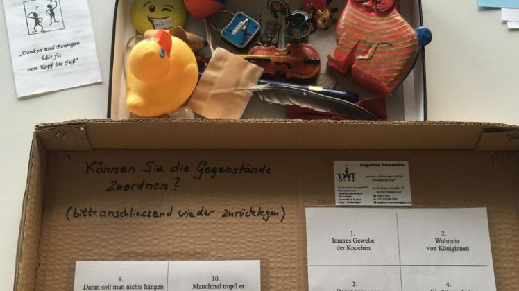 Hilfsmittel, mit denen das Gedächtnis trainiert wird. Hilfsmittel, mit denen das Gedächtnis trainiert wird.