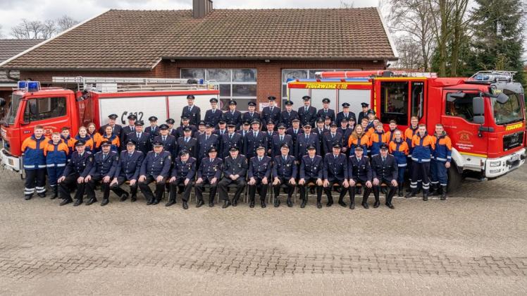Seit 150 Jahren besteht die Freiwillige Feuerwehr in Brögbern.