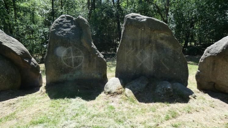 Ein Großsteingrab in Wildeshausen ist beschädigt worden.