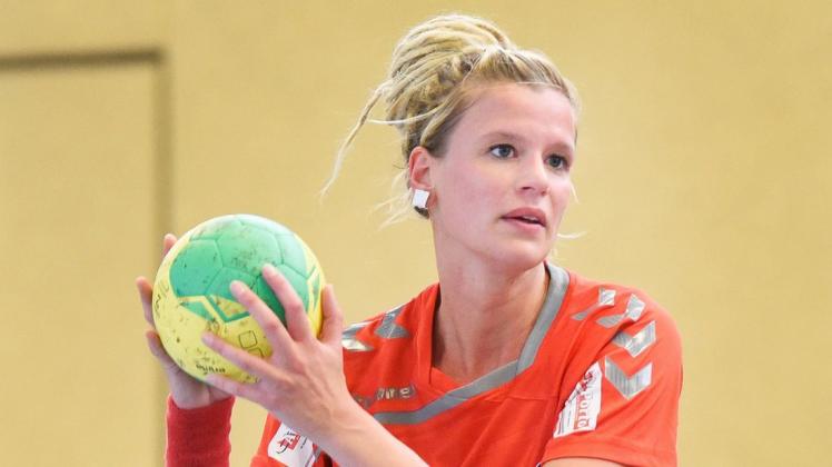 Sie wird bei den Handballerinnen des SV Eintracht Rostock nach ihrer Babypause sehnlichst zurückerwartet: Carolin Höfert.