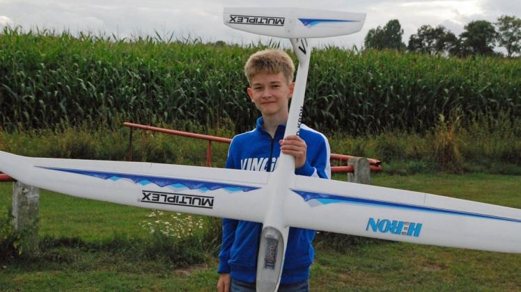 Warum ein Zwölfjähriger aus Wallenhorst Modellflieger ist