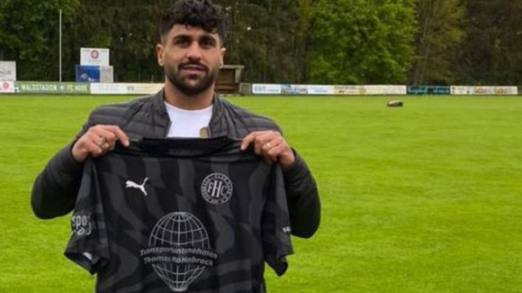 Stürmer Mohamed Alawie, Stürmer, kehrt nach einem Jahr zum Fußball-Bezirksligisten FC Hude zurück.