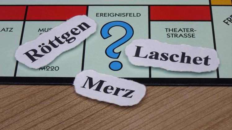 Wer wird neuer Vorsitzender der CDU: Armin Laschet, Friedrich Merz oder Norbert Röttgen.
