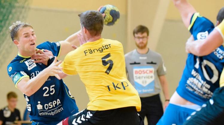 Will mit seinen Mannschaftskameraden an den Saisonauftakt anknüpfen: der beim 33:19-Auswärtssieg bei der HG Hamburg-Barmbek vierfache Torschütze Jaris Tobeler Will mit seinen Mannschaftskameraden an den Saisonauftakt anknüpfen: der beim 33:19-Auswärtssieg bei der HG Hamburg-Barmbek vierfache Torschütze Jaris Tobeler
