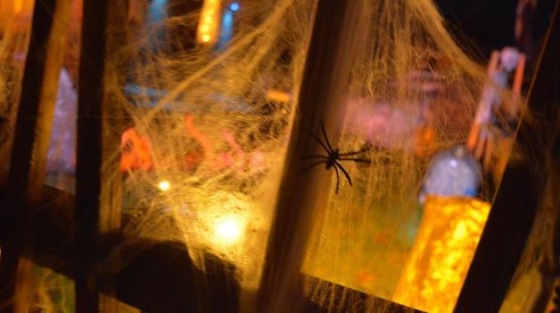 Halloween-Spektakel: Meppener Familie hat eine Geisterbahn im