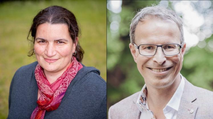 Neu im Lotter Rat: Nadja Hekal von den Grünen und Thorsten Schulte von der CDU.