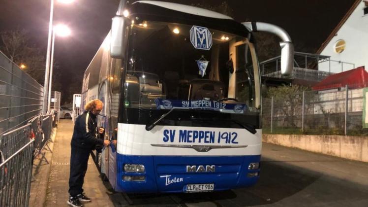 Steuerte den Mannschaftsbus des SV Meppen nach Wiesbaden: Winfried Speckmann. Foto: Werner Scholz