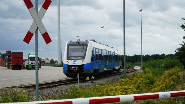 Die Bahn soll bald bis Bad Bentheim fahren.