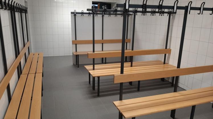 Nach rund 55 Jahren wurde die Umkleideräume der Heiligenroder Turnhalle erneuert.